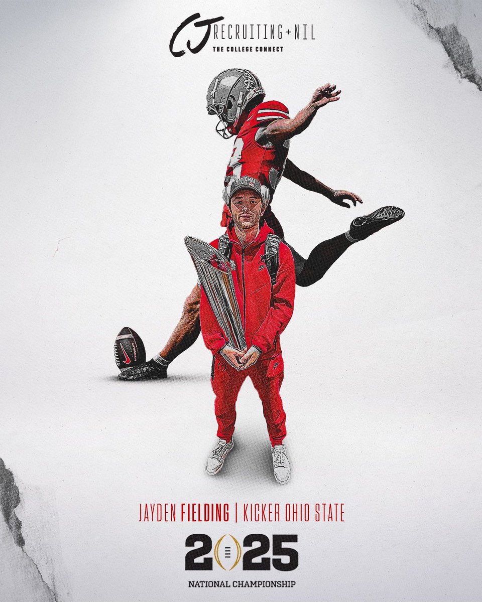 Congrats to Class of 2022 CJ Recruiting Client for winning the National Championship at THE OHIO STATE UNIVERSITY.   Bigtime Kicker.   Proud of you young man.  <a href="/jayden_fielding/">Jayden Fielding</a> <a href="/OhioStateFB/">Ohio State Football</a> <a href="/IMGAFootball/">IMG Academy Football</a> <a href="/chris_hummer/">Chris Hummer</a> <a href="/PeteThamel/">Pete Thamel</a>