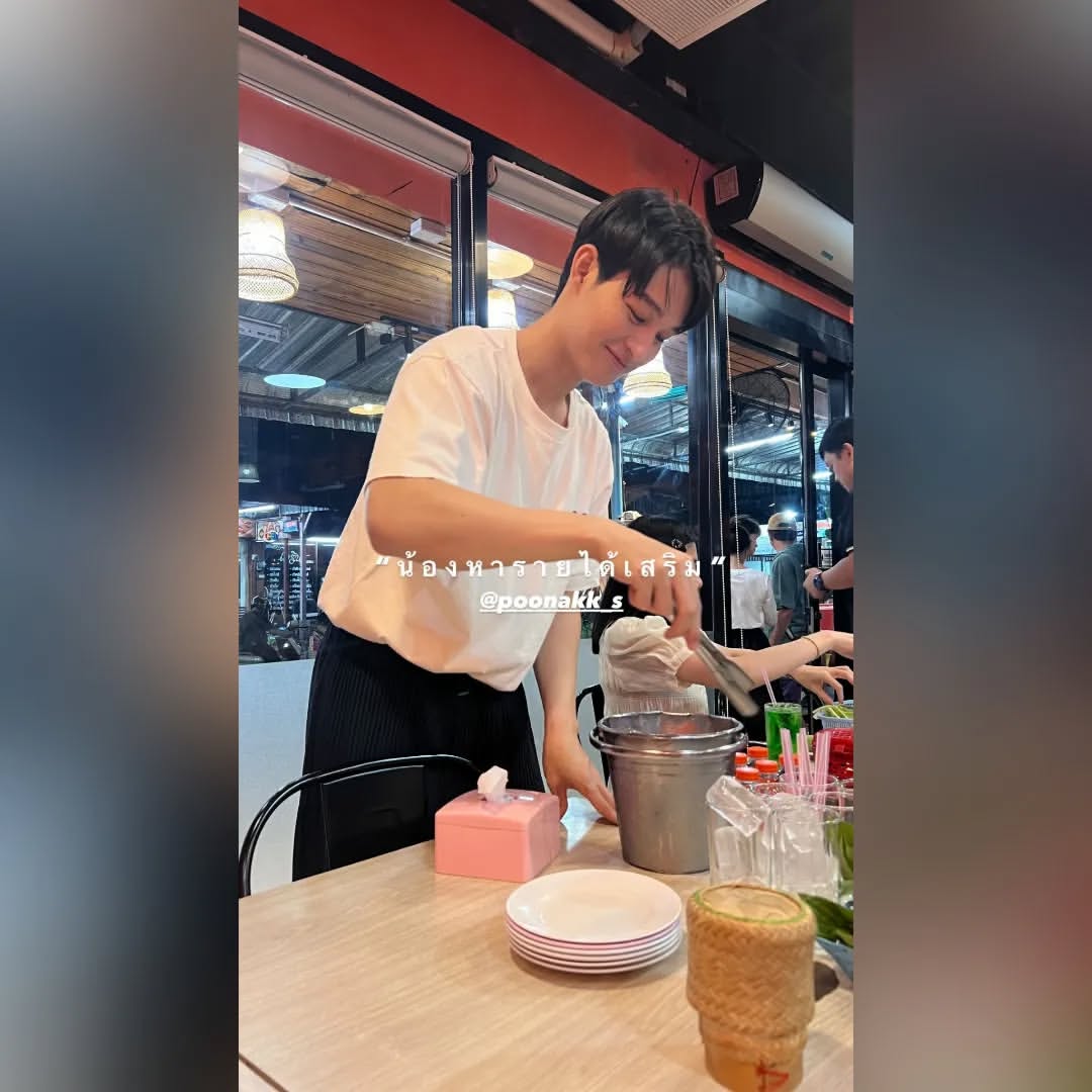 PoonBrazil's tweet photo. Story update @armyandanother thanks for showing Poon to us ❤️

Poon now we are happy to see you smile 😍

@poonakk_s 
#poonakk_s 
#PoonAkkharaphat

Date: 21/02/2024 https://t.co/5QCSXSk85u