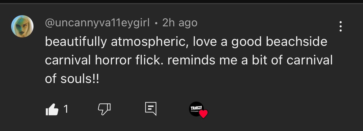 blackElvis_13's tweet image. Mmm nice comment. We like Carnival
Of Souls. 🎱 🎡 #twoToTango