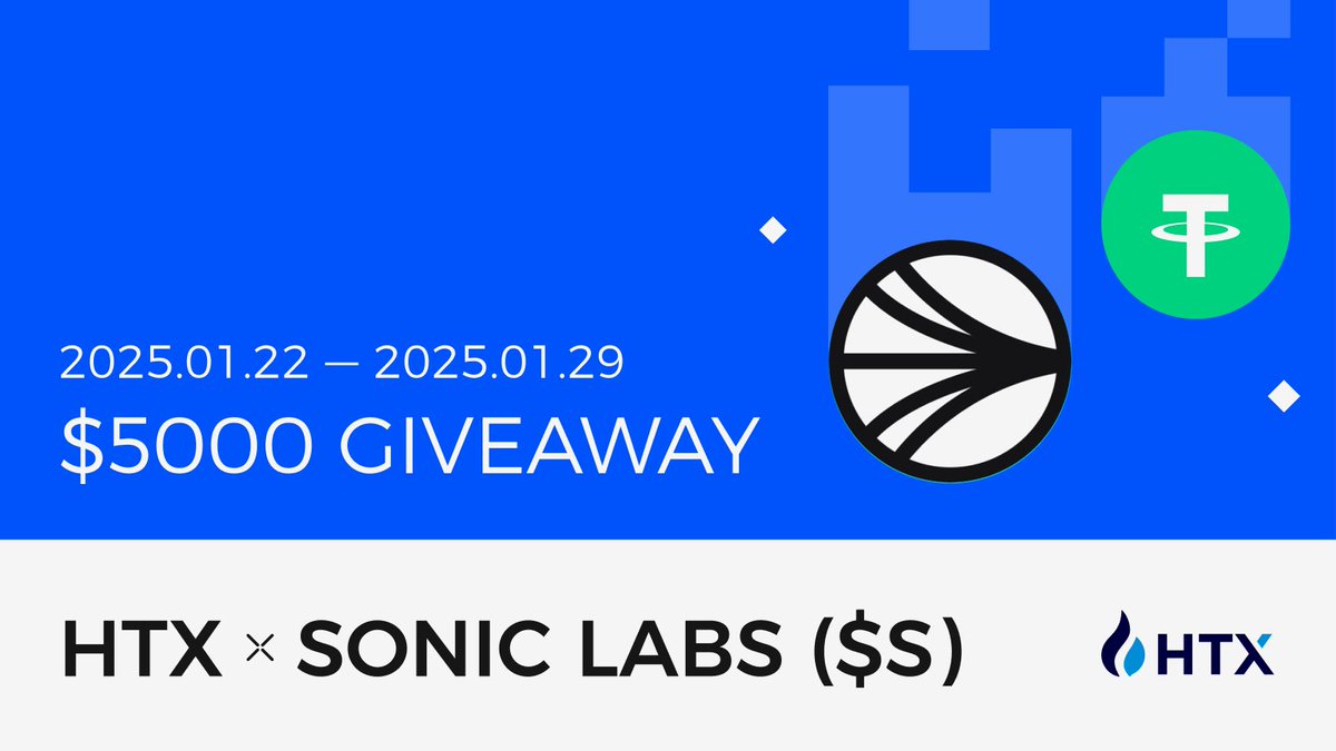 HTX_Global's tweet image. 🥳Win Big with a 5k Sonic $S Giveaway! 

How to Enter:
✅Follow @HTX_Global  @SonicLabs

✅RT+ Like this + Tag 2 friends

✅Fill out the form: docs.google.com/forms/d/e/1FAI…