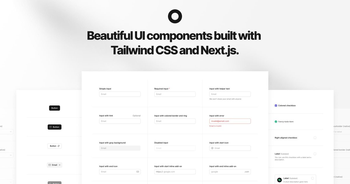 Origin UI - Beautiful copy &amp; paste UI components built with Tailwind CSS and Next.js → originui.com