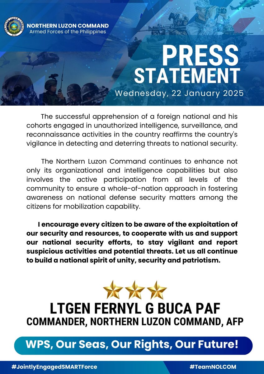 NOLCOM, AFP tweet media