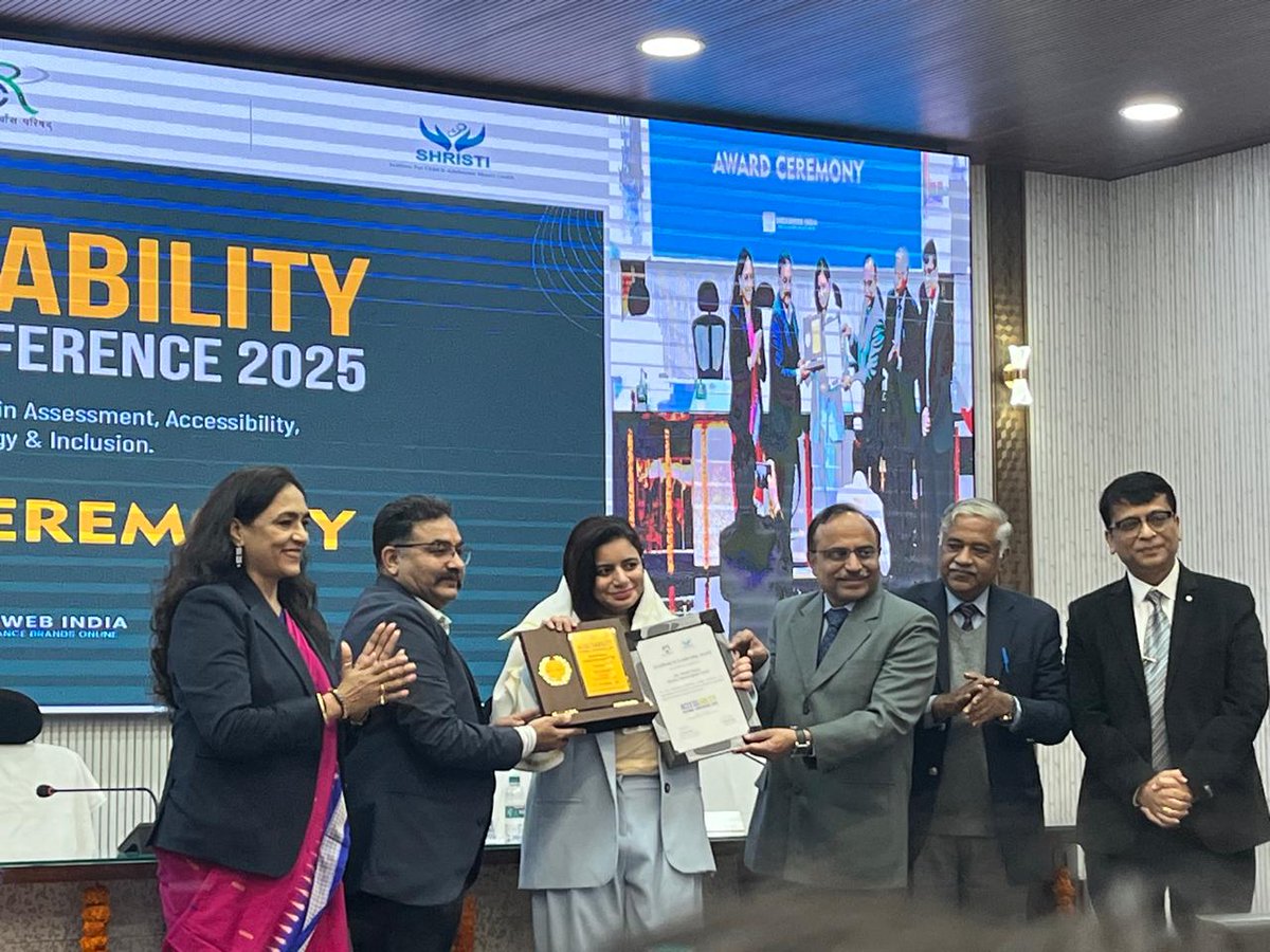 NIHFWofficial's tweet image. #NIHFW, RCI, &amp;amp; Shristi Institute commenced the #AccessAbility National Conference with a workshop on Learning #Disability #innovations. Key focus: challenges in RPWD Act implementation &amp;amp; fostering inclusion.
