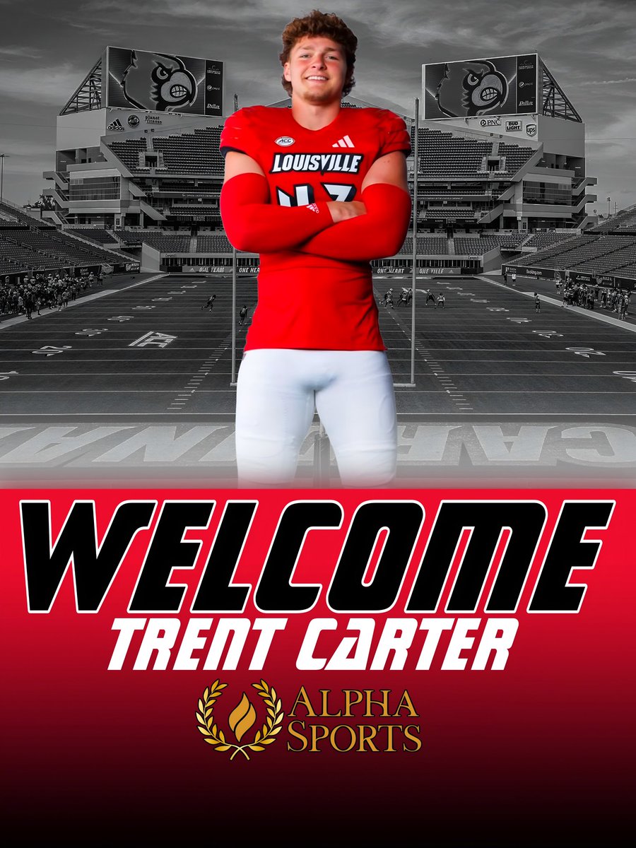 Excited to welcome <a href="/trent_carter_21/">Trent Carter</a> to the Alpha Sports family‼️
#BeAnAlpha