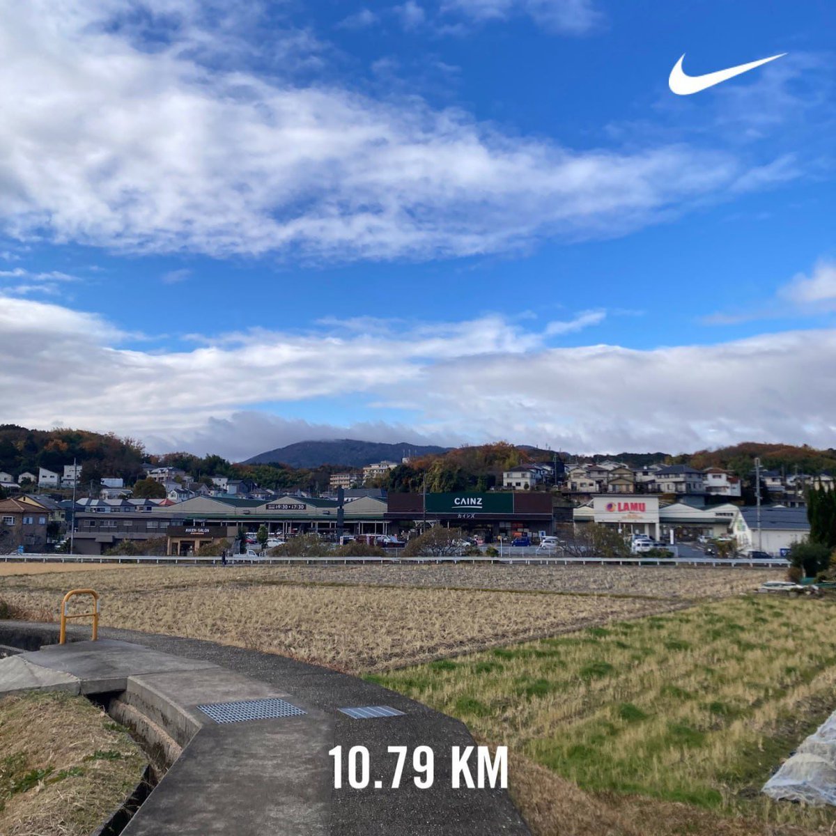 走った後の風景は格別です！🏃‍♂️✨ #10.79KM #ランニング #日常の美
