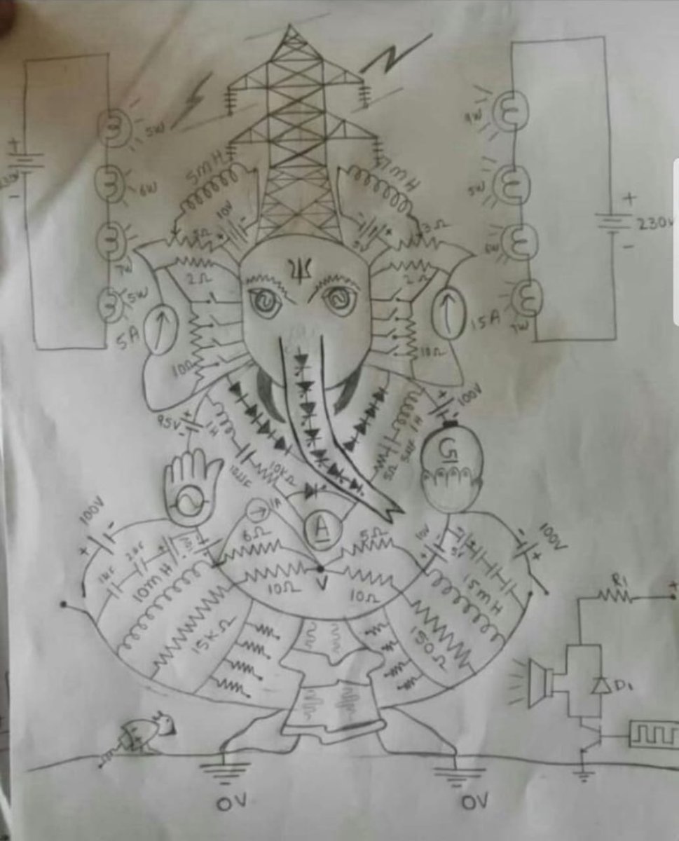 PM_BSNL's tweet image. Electrical circuit component......