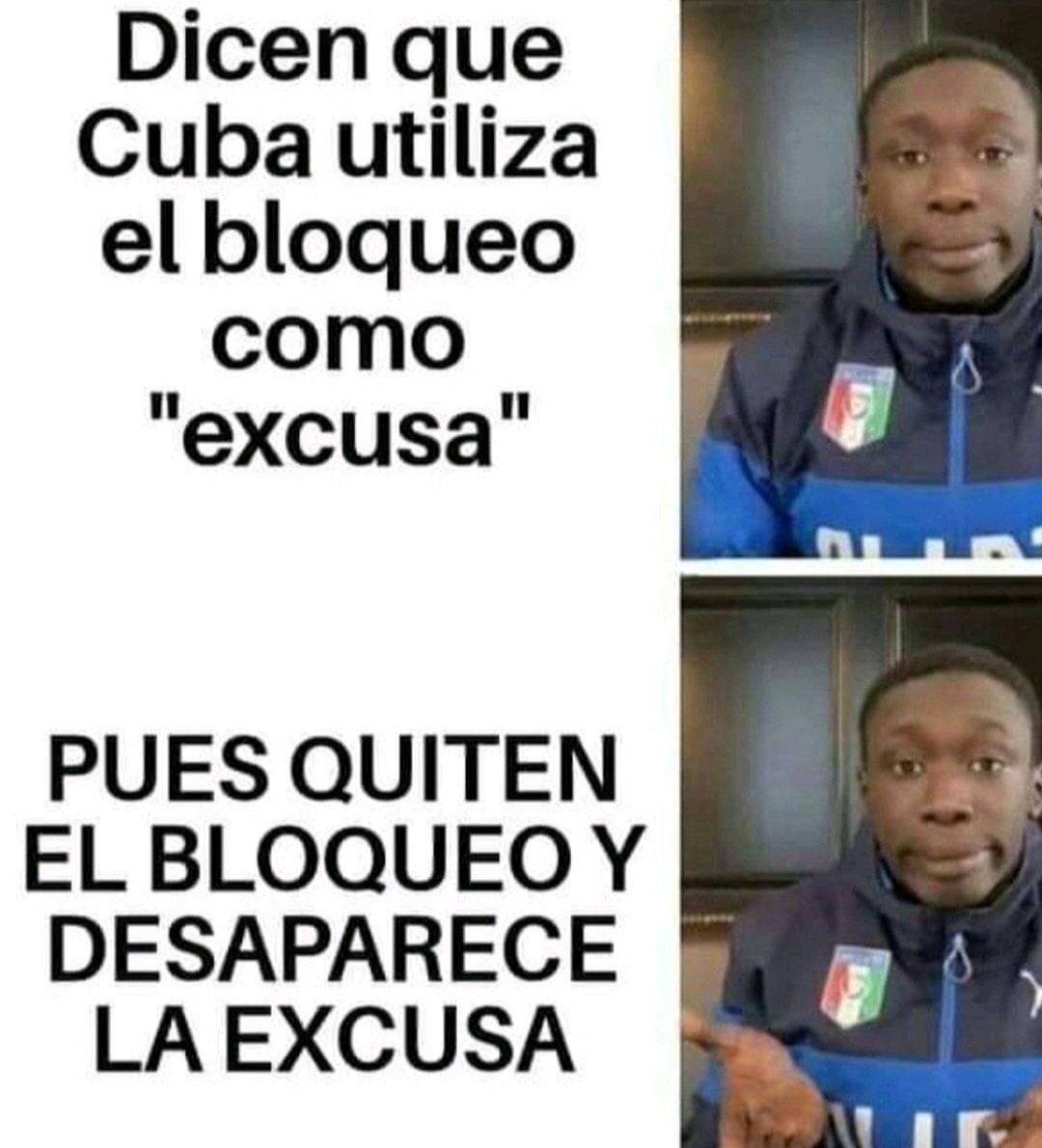 #TumbaElBoqueo a #Cuba 🇨🇺
#LatirAvileño #SinPerderUnDía <a href="/AlfreMene37409/">Alfre Menendez</a> <a href="/DiazCanelB/">Miguel Díaz-Canel Bermúdez</a> <a href="/DrRobertoMOjeda/">Dr. Roberto Morales Ojeda</a> <a href="/EVilluendasC/">Enrique Villuendas</a> <a href="/JHGcasanova/">julio Heriberto Gómez Casanova</a> <a href="/milyabad1982/">Misleydi Abad Modey</a> <a href="/PartidoPCC/">Partido Comunista de Cuba</a>