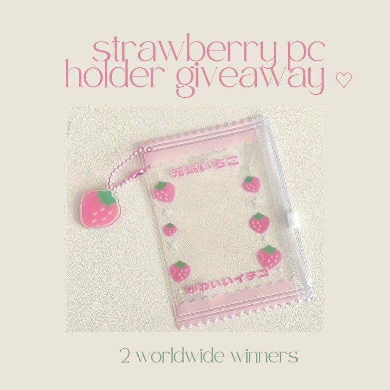 snowflowergifts's tweet image. 「 Strawberry Bundle Giveaway 」

› rt &amp;amp; like
› be a follower 
› ends in 12hrs 

— 🍓 see reply for full inclusions 🍓