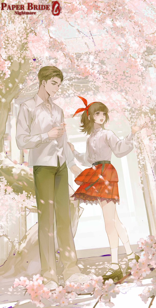 gamefpscom's tweet photo. Open the letter sealed in spring and feel the warmth and beauty under the cherry blossom trees.
Paper 6 Xiao &amp; Xi Spring Limited Wallpaper for you! Let's take a look at what Xiao and Xi looked like when they were young!
#PaperBride https://t.co/yDhvScD8V5