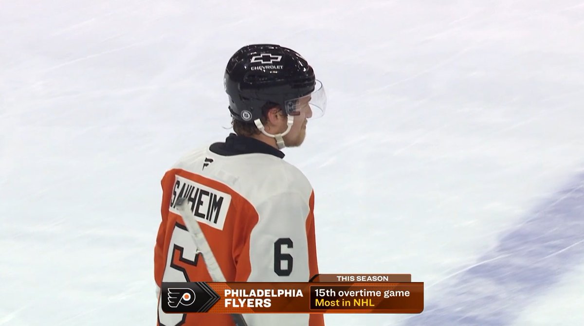 FlyersNation's tweet photo. It's Always Overtime in Philadelphia. 

#Flyers https://t.co/iMaxWeD3Bo