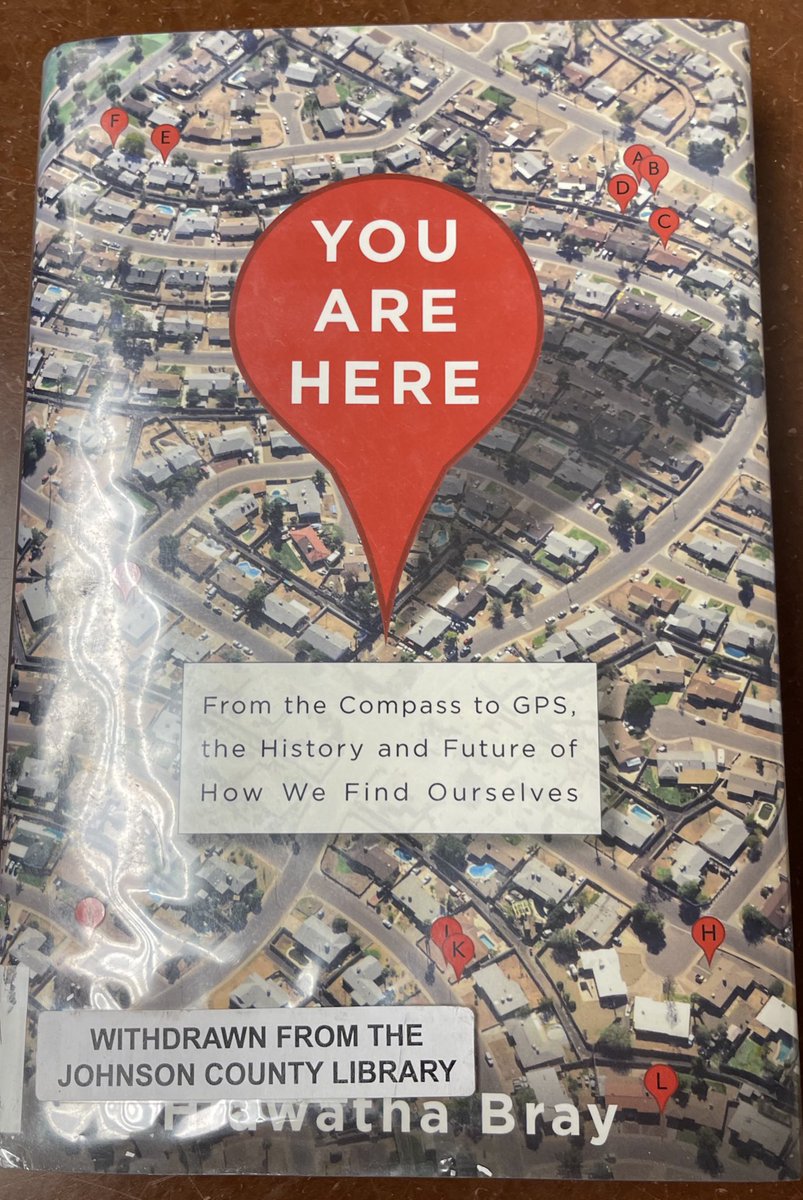 MarkVerbeck's tweet photo. I read You Are Here by @HiawathaBray. If you have the time and a place to read, it will give you some context on where here is for you. https://t.co/NQbAV2qU83