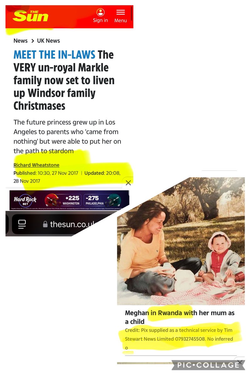 MarineLibby's tweet photo. I mean HOW BAD is this #PhotoShopFail #DoctoredPhoto
Published December 2, 2017 @Dailymail
#CarolineGraham @CG66
do you take ownership for printing this freaking ridiculousness?!
Did you take people for fools?
are we literally NOT supposed to notice the rectangular shape they just happens to be the exact height of the head that is the only graphic element within the rectangle ๐ค
https://t.co/0NDshv5hbf
NO SNIFF TEST?!?!
NO Naked Eye Test APPARENTLY!?!
DISGRACEFUL and DISGUSTED by all you Authors of #BuiltBackstories and #FabricatedFairyTales you sell AS BULLSHITE Biographies?!?
#FORoyalFlexperts!!!
WE ARE NOT
FOOLED ANY LONGER!
EYES ARE OPEN!
ELITES ARE EXPOSED!
โฌ๏ธ FYI @richardaeden @royalist @RoyalBiographer @RobertJobson6 @kinseyschofield @danwootton @LadyColinCampb @angelalevin1 @RoyalReporter @royalist @ChrisJack_Getty @Jack_Royston @RE_DailyMail @katienicholl @NileGardiner @BBCNewsnight @scobie @CHR1SA @chrisshipitv @MarciaMMoody @DM_Maureen_ @robertlacey_com @andrewmortonUK @WendyBerry @GylesB1
Can You ALL see the horizontal bar that goes the entire width if this photo and is the exact height of the #HumanHead kinda like #DoctorPhoto #HeadSwitch ?!?
(i added yellow highlight)
Had anyone analyzed this pic?!?