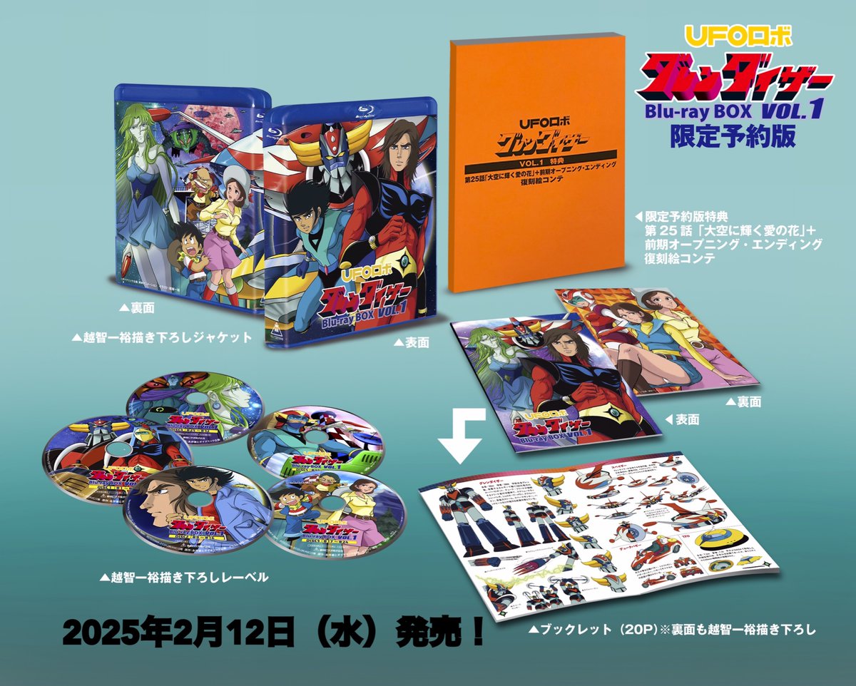 UFOロボグレンダイザー Blu-ray 発売を記念してHDリマスター版の