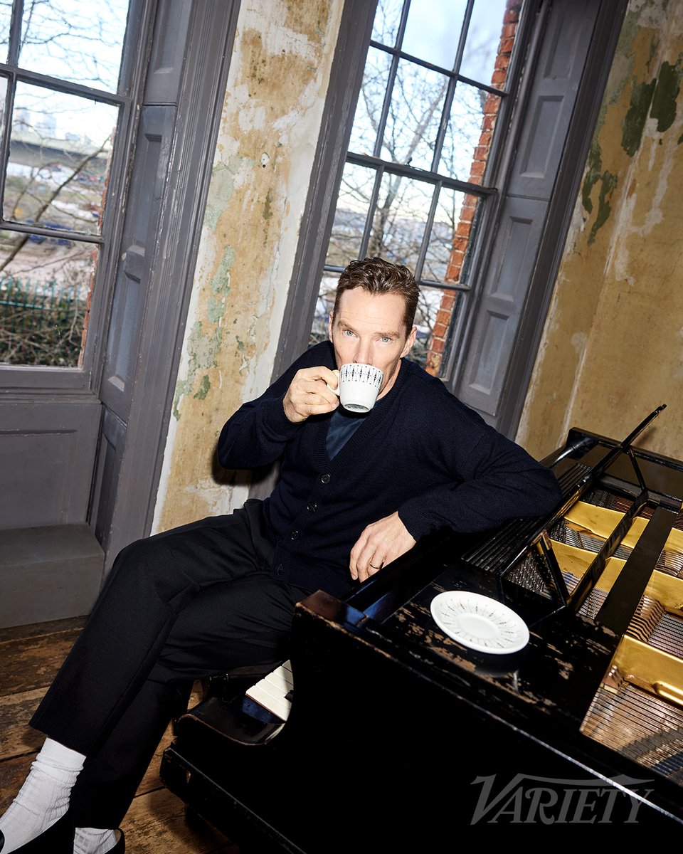 Variety's tweet photo. Benedict Cumberbatch for Variety, photographed by Zoe McConnell. https://t.co/OVYLWoLz1d https://t.co/KMiuvEGGQN