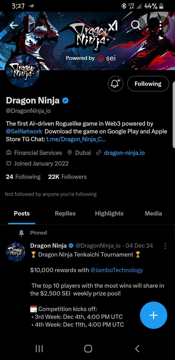 Diamond200097's tweet photo. What I Like About Dragon Ninja

Dragon Ninja is more than a game—it’s a fun way to explore Web3. I love its engaging gameplay and how it rewards players with real value through NFTs and digital ownership. It’s both entertaining and empowering.
@DragonNinja_io @JamboTechnology https://t.co/uXjlQr1sPL