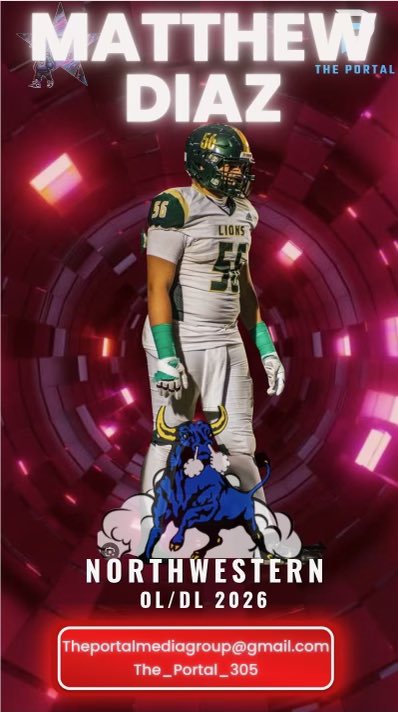 I want to extend my gratitude to Mater Academy High School and its coaching staff and players. This year I will be furthering my football career at Miami Northwestern High School. Go Bulls🤘🏽💙💛