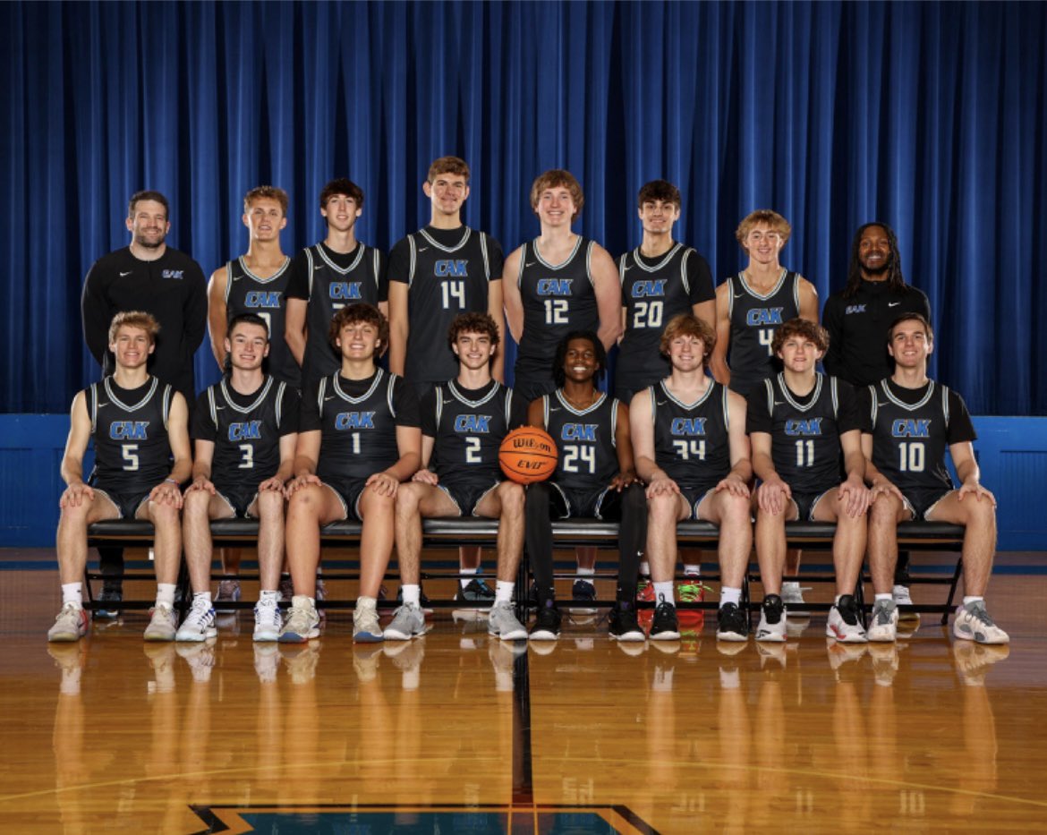 J.D. Johnson (@coach_jdj) on Twitter photo CAK (19-2, 12-0) 54
Lakeway 52
Caden Owens 17p, 5r
Hunter Bennett 9p, 2a
Zachary Coffman 7p, 2r, 2a
Foster Coleman 6p, 5r
Bryson White 4p, 5r
Teeno Hutchinson 5p, 1r
Will Kelley 3p, 3a, 2r
Jack Shaw 3p, 1r, 1a
<a href="/WillKelley_04/">Will Kelley</a> <a href="/hbennett2027/">Hunter Bennett</a> <a href="/BrysonWhite2025/">Bryson White</a> CAK (19-2, 12-0) 54
Lakeway 52
Caden Owens 17p, 5r
Hunter Bennett 9p, 2a
Zachary Coffman 7p, 2r, 2a
Foster Coleman 6p, 5r
Bryson White 4p, 5r
Teeno Hutchinson 5p, 1r
Will Kelley 3p, 3a, 2r
Jack Shaw 3p, 1r, 1a
<a href="/WillKelley_04/">Will Kelley</a> <a href="/hbennett2027/">Hunter Bennett</a> <a href="/BrysonWhite2025/">Bryson White</a>