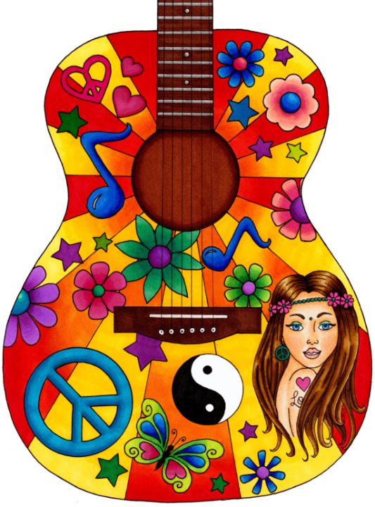 tabbyleann's tweet photo. Art of the Day: "Groovy Guitar". Buy at: https://t.co/LuCABli8EU https://t.co/kmsr4SGbKW