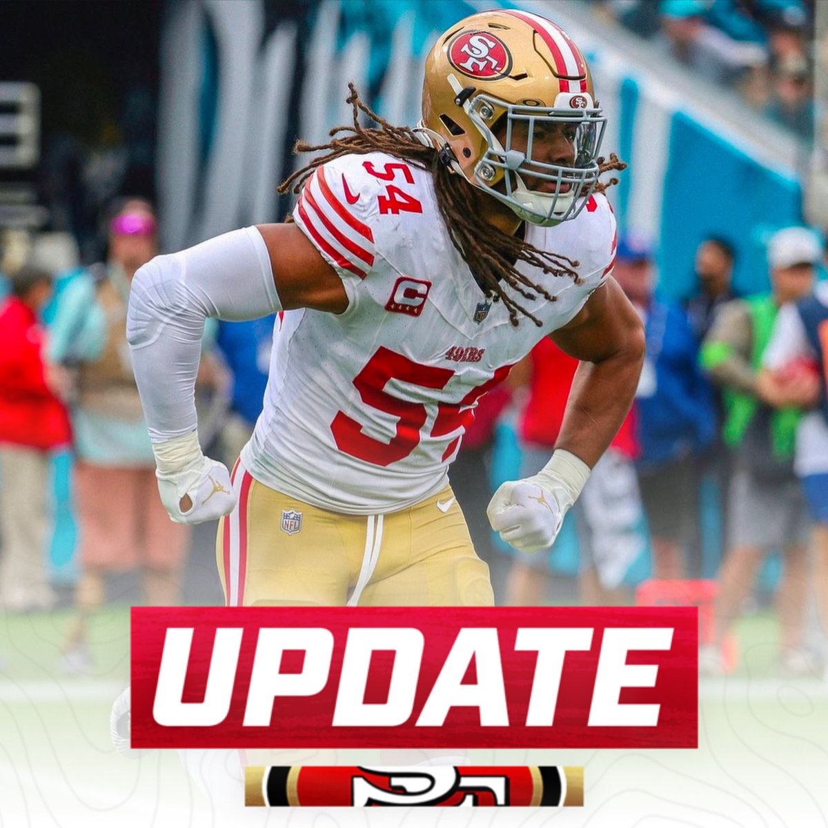 #49ers LB Fred Warner was named to the All-NFL Team by the <a href="/PFWAwriters/">Pro Football Writers</a> 🙌🏼