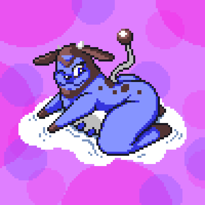 Pixelpervpete's tweet photo. Now the shiny alt Miltank made a little mess #pixelart #furryartist #Miltank #e621 https://t.co/HDJLJIYBSQ