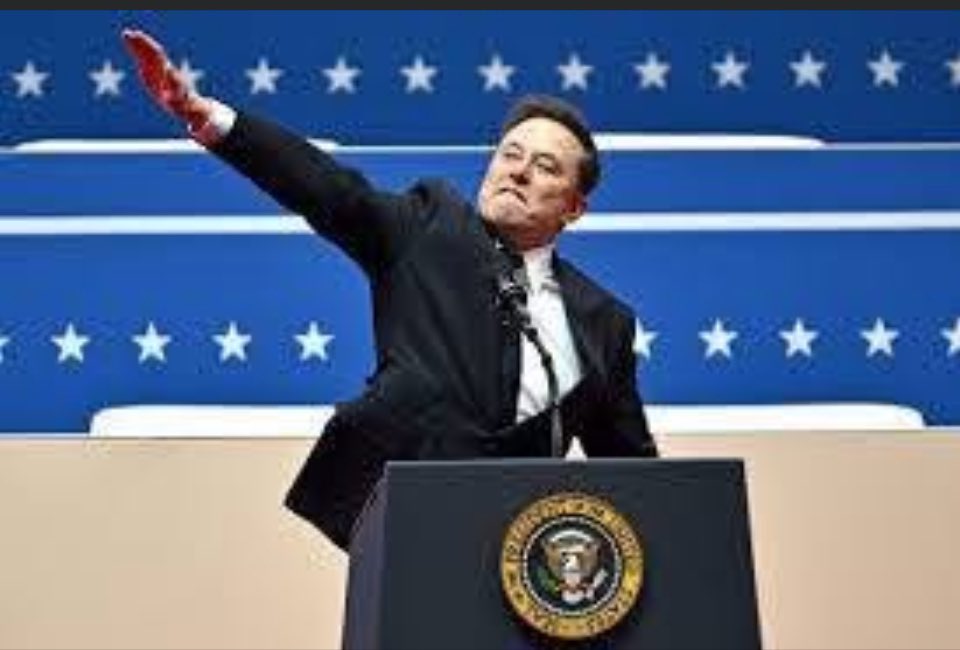 Was it just a victory salute, or was it more? Either way, Musk at Trump’s pantomime is seriously a worrying image, for many reasons.