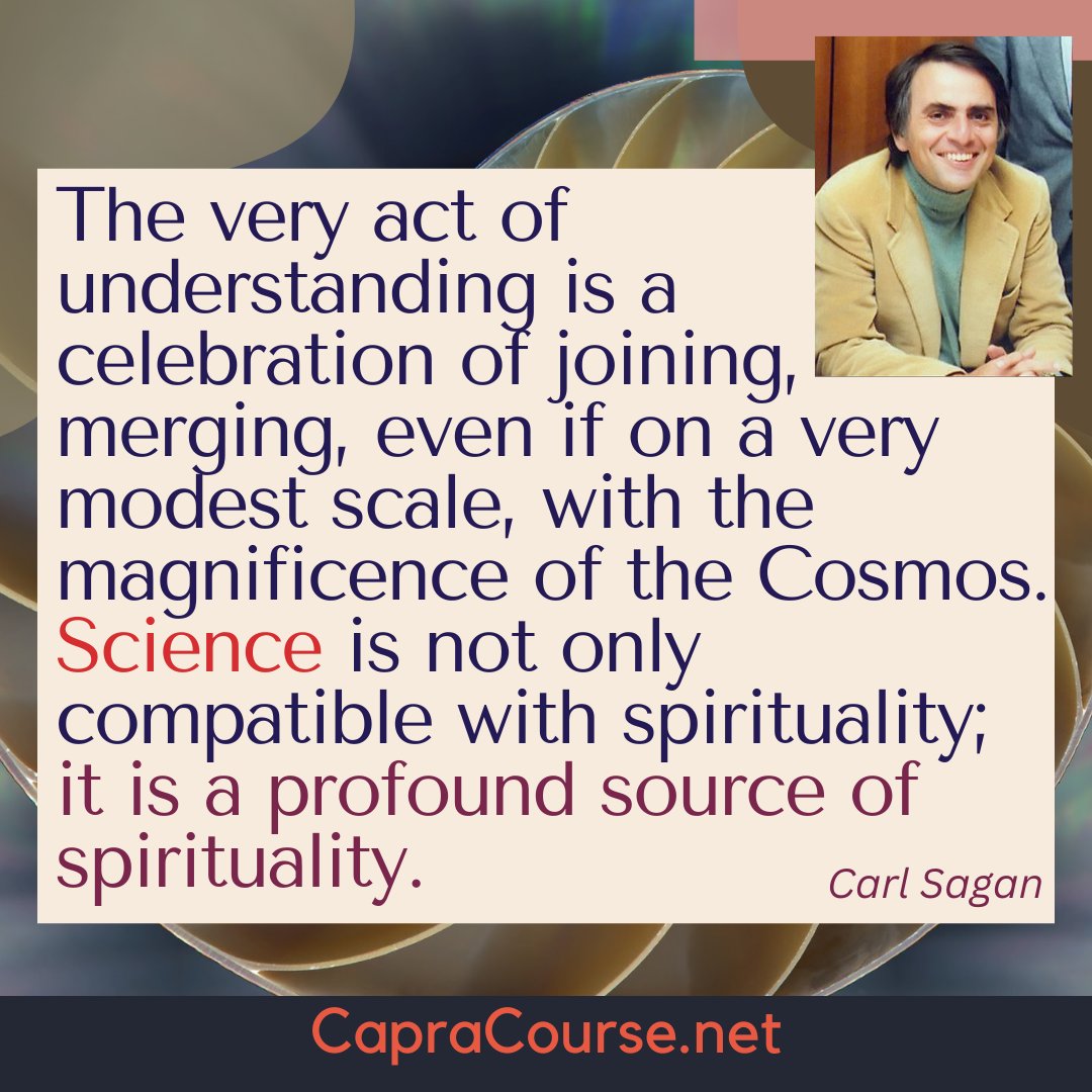 Fritjof Capra's Capra Course tweet media