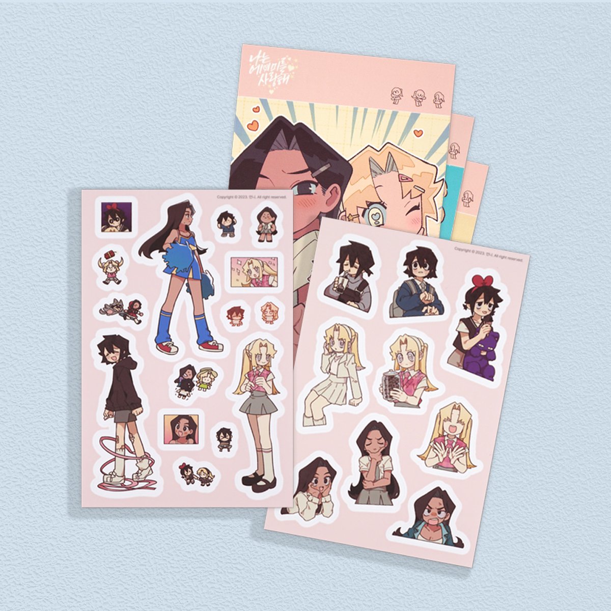 Club_JEM's tweet photo. 🩷 I Love Amy 🩷
Bibi &amp; Amy await you in the dazzling XOXO High Teen Pack! 💖
✨ I Love Amy: XOXO High Teen Pack
➡️https://t.co/GKHalovboO

#Tappytoon #ClubJEM #TappytoonMerch #iloveamy https://t.co/9OHZcBoeY4
