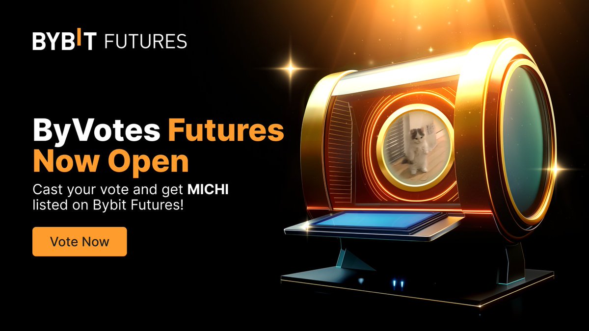 andreanvma's tweet photo. 🚀 Exciting news! $MICHI is live on the ByVotes Futures platform with @michionsolana!

Support #MICHI to secure its place on #BybitPerp and start trading!

🌐 Learn More: https://t.co/tnZyH9ZhZv
🎫 Vote Now: https://t.co/28TXMDcrep

#Bybit #ByVotes https://t.co/OgiFYHpeMu