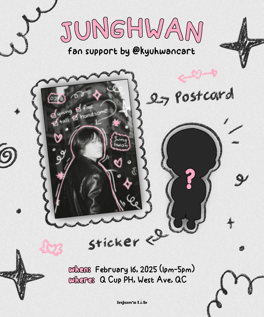ajaacart's tweet photo. Mr. Young, Fine, Tall, and Handsome day!
เฑจเง junghwan cse freebie เฑจเง
post card and sticker
1:1 only
limited quantity only!
like & rt
date and place below
#SOJUNGHWAN #์์ ํ #HwanSweetDay https://t.co/LukNvMEbtY