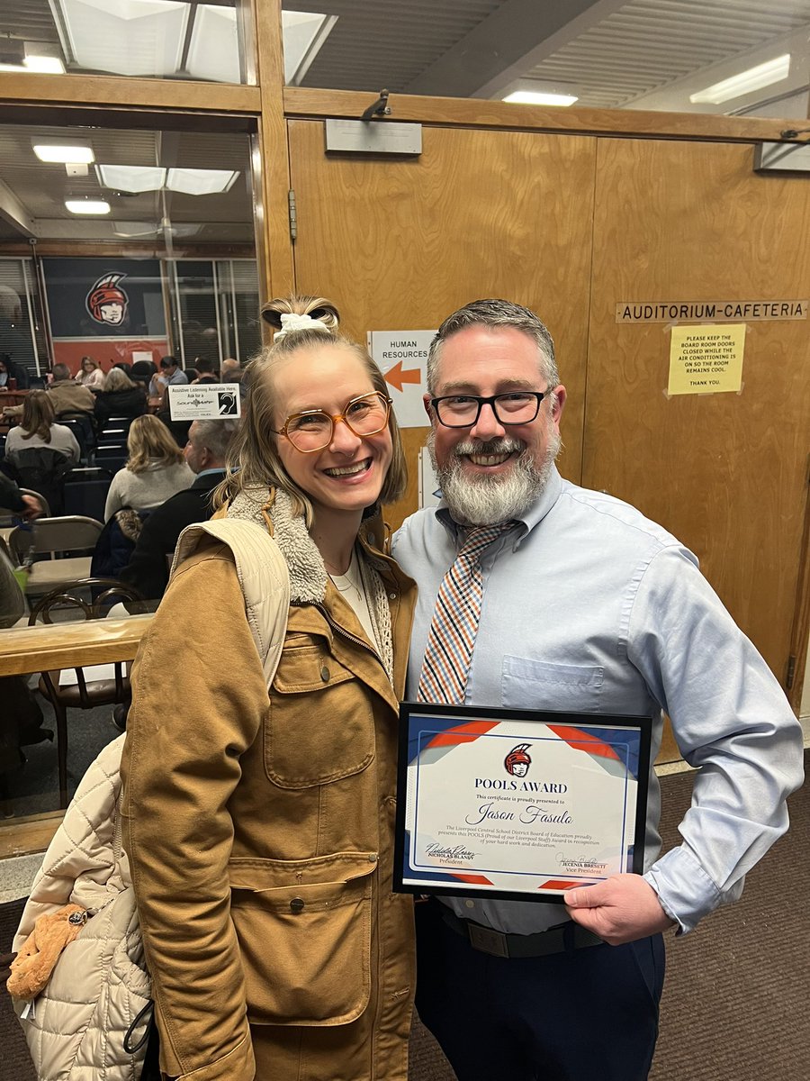 Honored to be selected for a “POOLS” (Proud of our Liverpool Students and Staff) award tonight. Teaching has allowed me to become the best version of myself, by helping students discover the best versions of themselves. And I get to work with some of the best coworkers around!