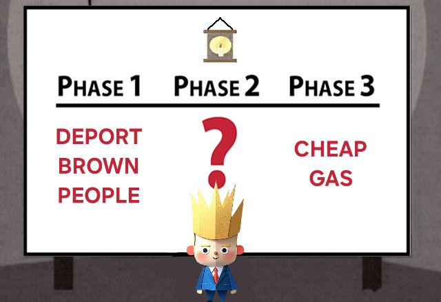 Stable Genius Master Plan, Day 2: