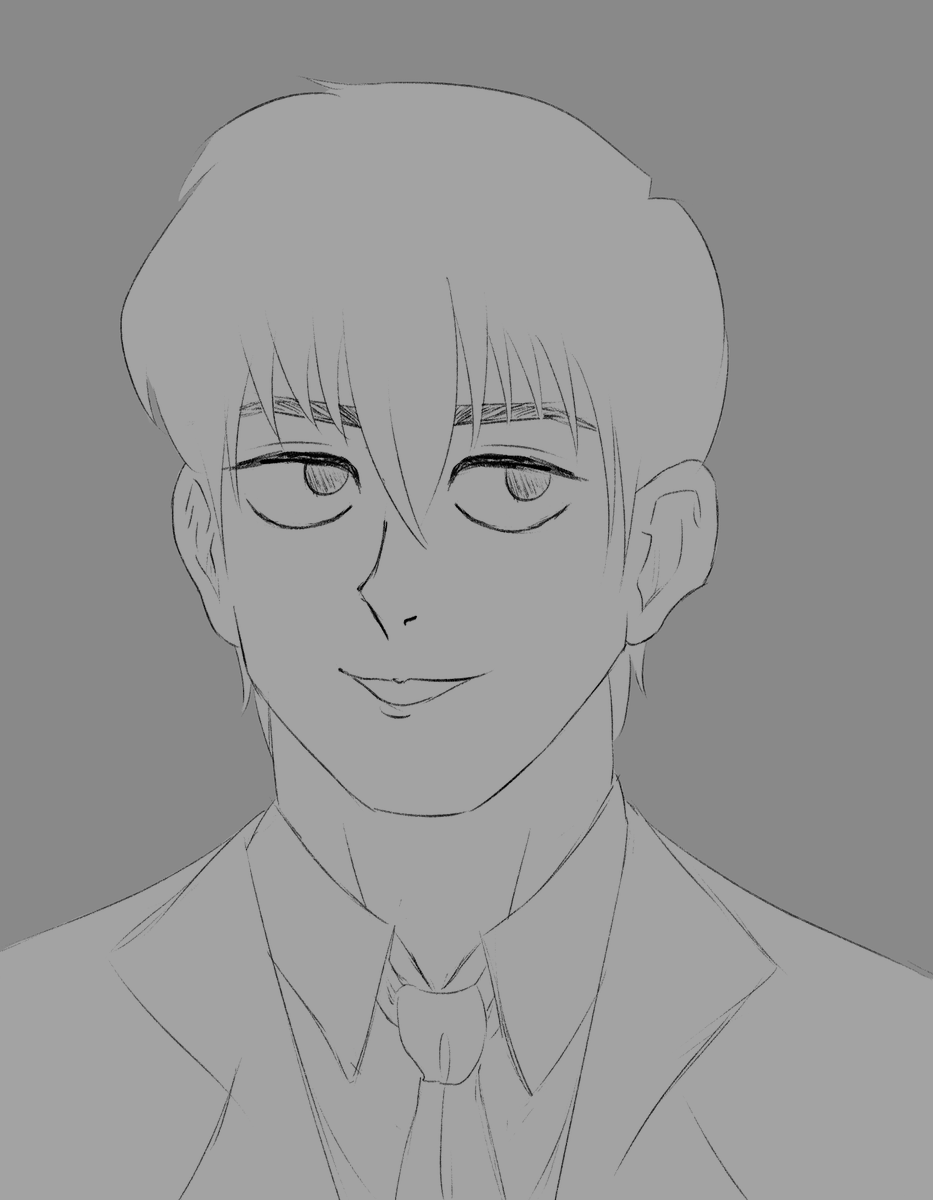 reigentablesalt's tweet photo. Reigen doodle as my warm up today  

I have not drawn him since his bday in Oct..... it's been so long omg.... hello again to this acc

#mp100 #mobpsycho100 #reigenarataka https://t.co/T0To4gIvEg