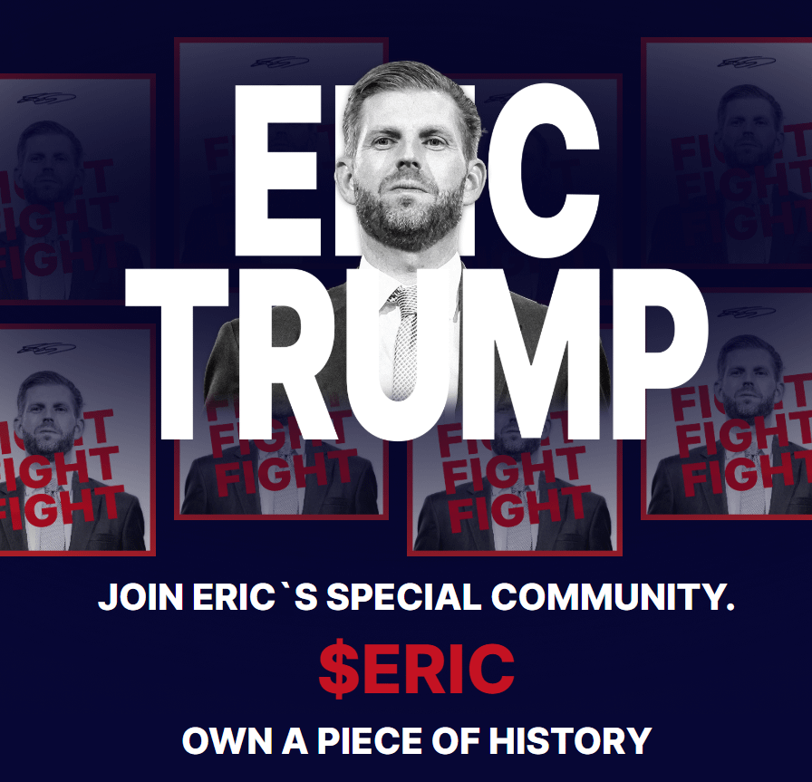 N0tEricTrump's tweet photo. The Golden Age of Trumps Begins Now

$ERIC https://t.co/LYiMPSTxqb