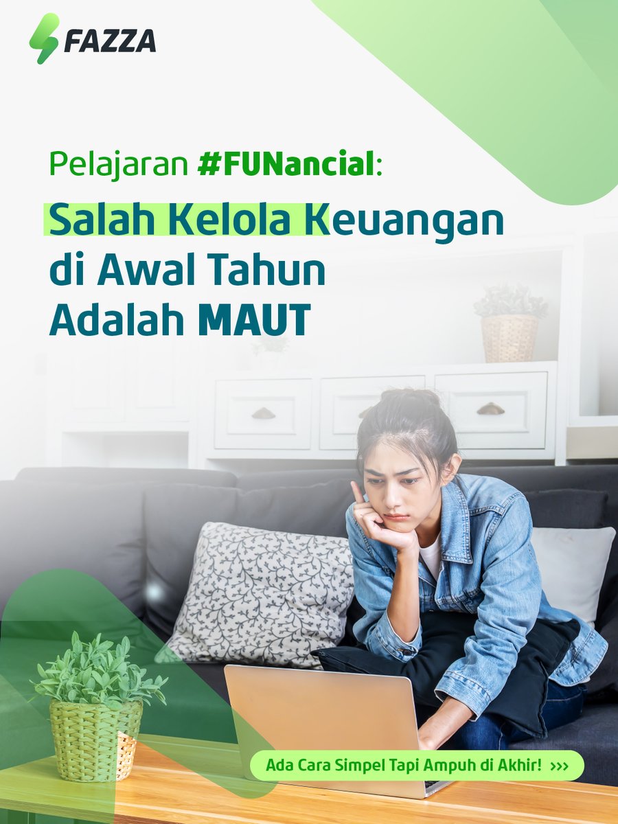 fazzahero_id's tweet image. Hayoo, siapa nih yang udah niat ingin benerin pengelolaan keuangan di tahun baru  tapi baru tanggal segini udah gagal duluan? 😆 

Buat yang iya, wajib cek tips #FUNancial ini berarti!
[Thread 1/4]