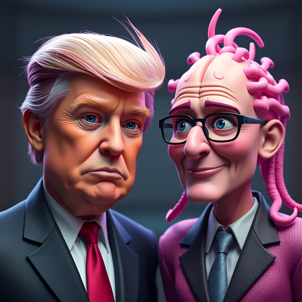 Tumbletwee's tweet photo. It's Stinky and the Brain, one is a Yatzi the other is insane https://t.co/OxFNNSXbzP