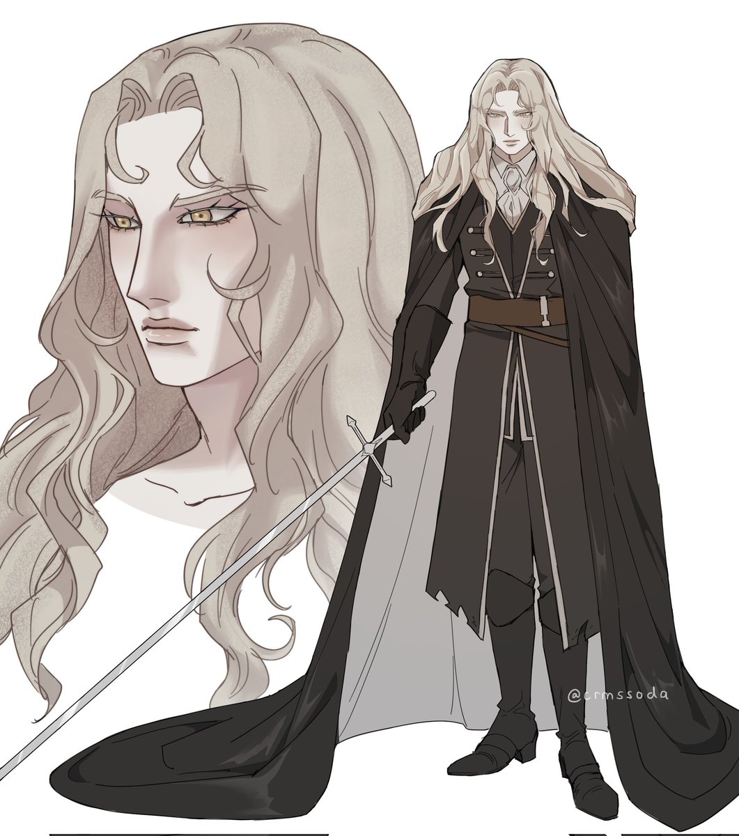 crmssoda's tweet photo. Alucard #CastlevaniaNocturneS2 https://t.co/9F8eXAFkqP