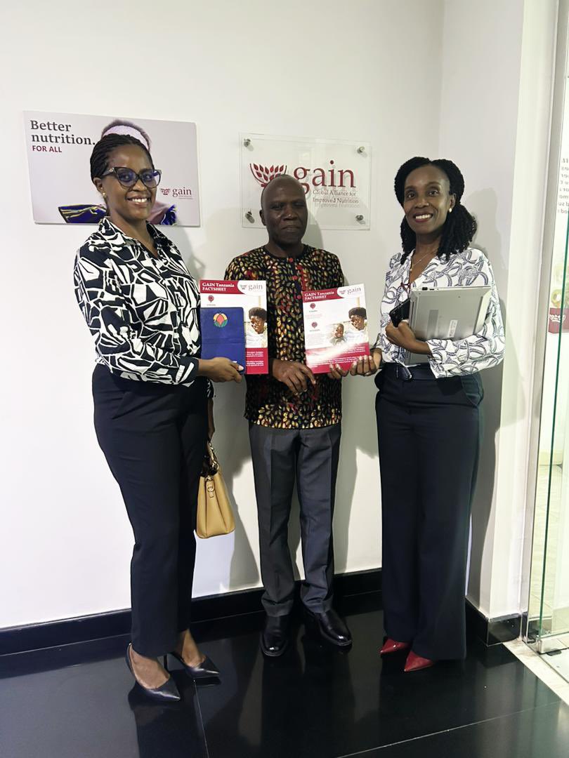 GAIN_TANZANIA's tweet photo. Partnerships in action!GAIN Tanzania and @WorldVegCenter teamed up to explore collaborative opportunities for enhancing #HealthierDiets across Tanzania. Together, we’re planting the seeds for a brighter, more nutritious future! #NutritionMatters #PartnershipsForImpact https://t.co/YiHFjxYdfR