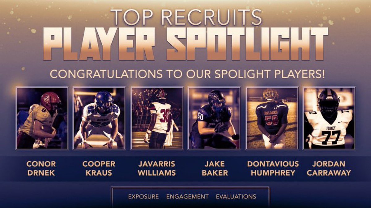 Cooper Kraus (@cooperkraus52) on Twitter photo Blessed and grateful to be selected as a Top Recruits <a href="/TopRecruits_FB/">Top Recruits</a> Spotlight Player.
Thank you for the recognition! Congratulations to my fellow peers also selected!
<a href="/gridironarizona/">Gridiron Arizona</a>
<a href="/TheBreakdownVB/">TheVarsityBreakdown</a>
<a href="/thehonestupdate/">Hunter Tierney</a>
<a href="/Sports360AZ/">Sports360AZ</a>
<a href="/HS_Prospect/">HS_Prospects</a>
<a href="/UncommittedStud/">Uncommitted Studs</a> Blessed and grateful to be selected as a Top Recruits <a href="/TopRecruits_FB/">Top Recruits</a> Spotlight Player.
Thank you for the recognition! Congratulations to my fellow peers also selected!
<a href="/gridironarizona/">Gridiron Arizona</a>
<a href="/TheBreakdownVB/">TheVarsityBreakdown</a>
<a href="/thehonestupdate/">Hunter Tierney</a>
<a href="/Sports360AZ/">Sports360AZ</a>
<a href="/HS_Prospect/">HS_Prospects</a>
<a href="/UncommittedStud/">Uncommitted Studs</a>