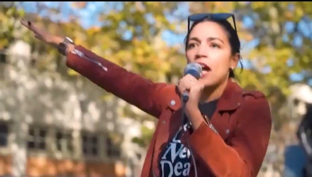 <a href="/AOC/">Alexandria Ocasio-Cortez</a> Did Nazi This Coming 🤣