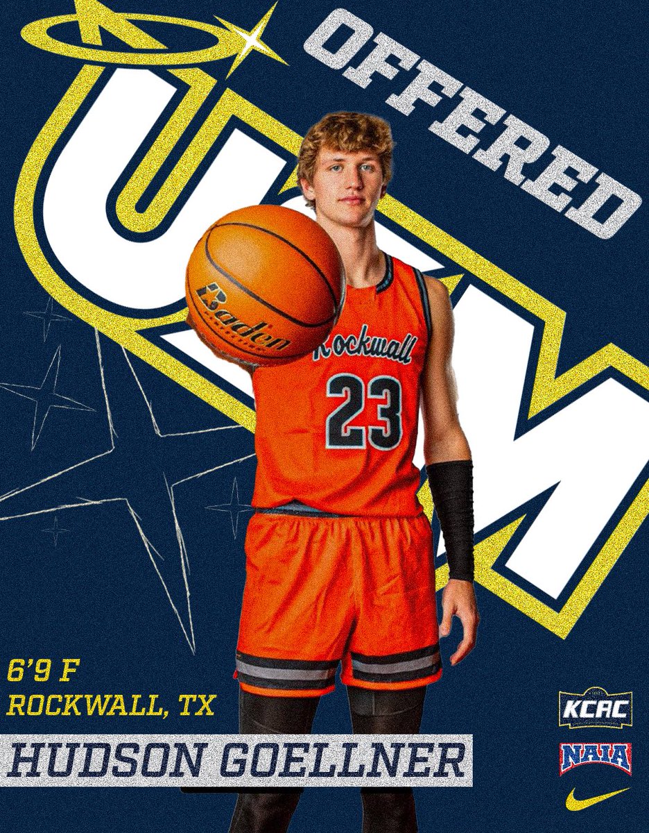 After a great conversation with Coach LJ, i'm blessed to have received an offer from The University of Saint Mary’s!🔵🟡 #AGTG