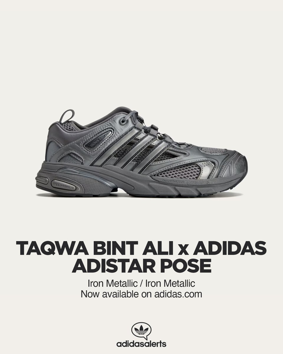 Now available on adidas US. Taqwa Bint Ali x adidas Adistar Pose.   https://t.co/VjDNW7kMhV ad