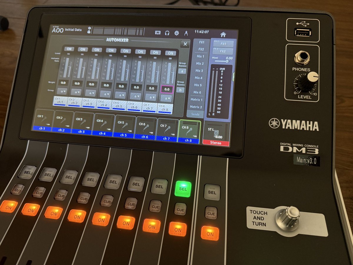 Takuma_Ichikawa's tweet photo. みんなの熱い希望がYAMAHAに届いたぞっ🥳
#Yamaha #DM3 #AutoMixer https://t.co/1QsBirZOvv