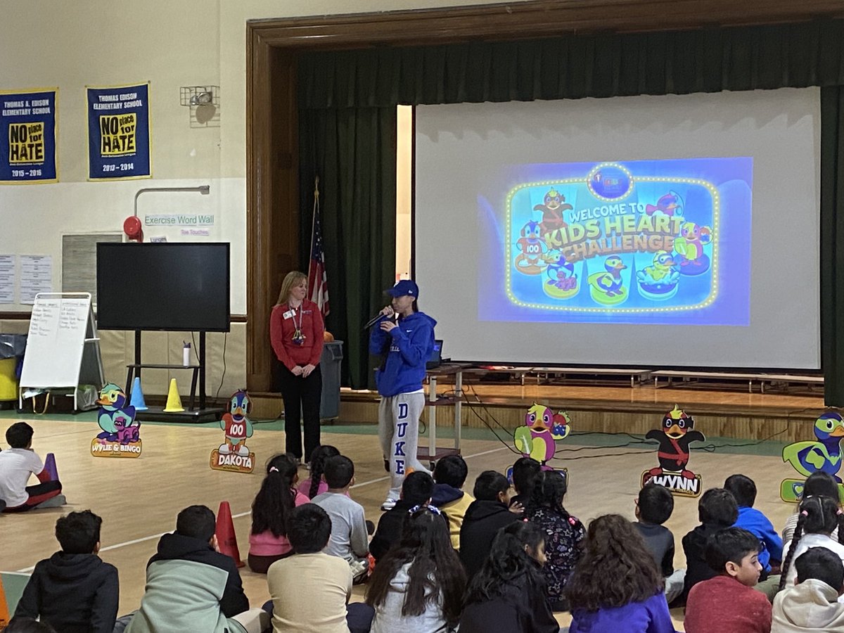 Paul Roncagliolo (@principalr_tae) on Twitter photo Thank you to Cara Donohoe from the American Heart Association for visiting Edison today to kick off our Kids Heart Challenge. Students will be raising money during the month of February for the challenge.<a href="/PortChesterUFSD/">Port Chester School District</a> Thank you to Cara Donohoe from the American Heart Association for visiting Edison today to kick off our Kids Heart Challenge. Students will be raising money during the month of February for the challenge.<a href="/PortChesterUFSD/">Port Chester School District</a>