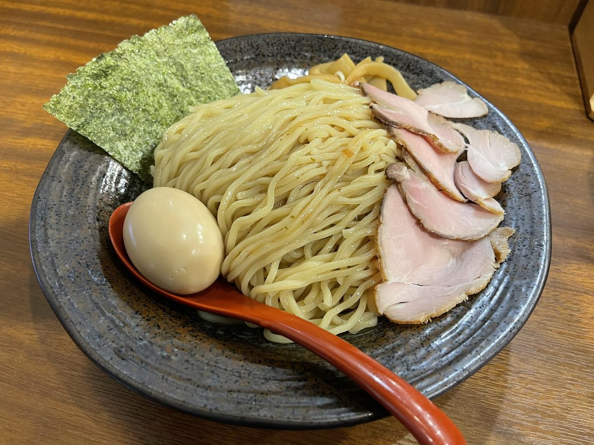 sanchankitchen's tweet photo. うますぎたつけ麺がこちら。 https://t.co/Cv2PCWmwFr