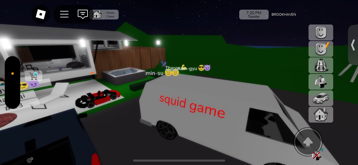 CH3RRYZCRUSH's tweet photo. Thread of me @lacedRuby @ra1nCandy_uu in Brookhaven as thanos, namgyu, and minsu and then we got kidnapped by random people LIKE WE GEN DIDNT KNOW THEM and put in Roblox squid games https://t.co/xLRcRmacIY