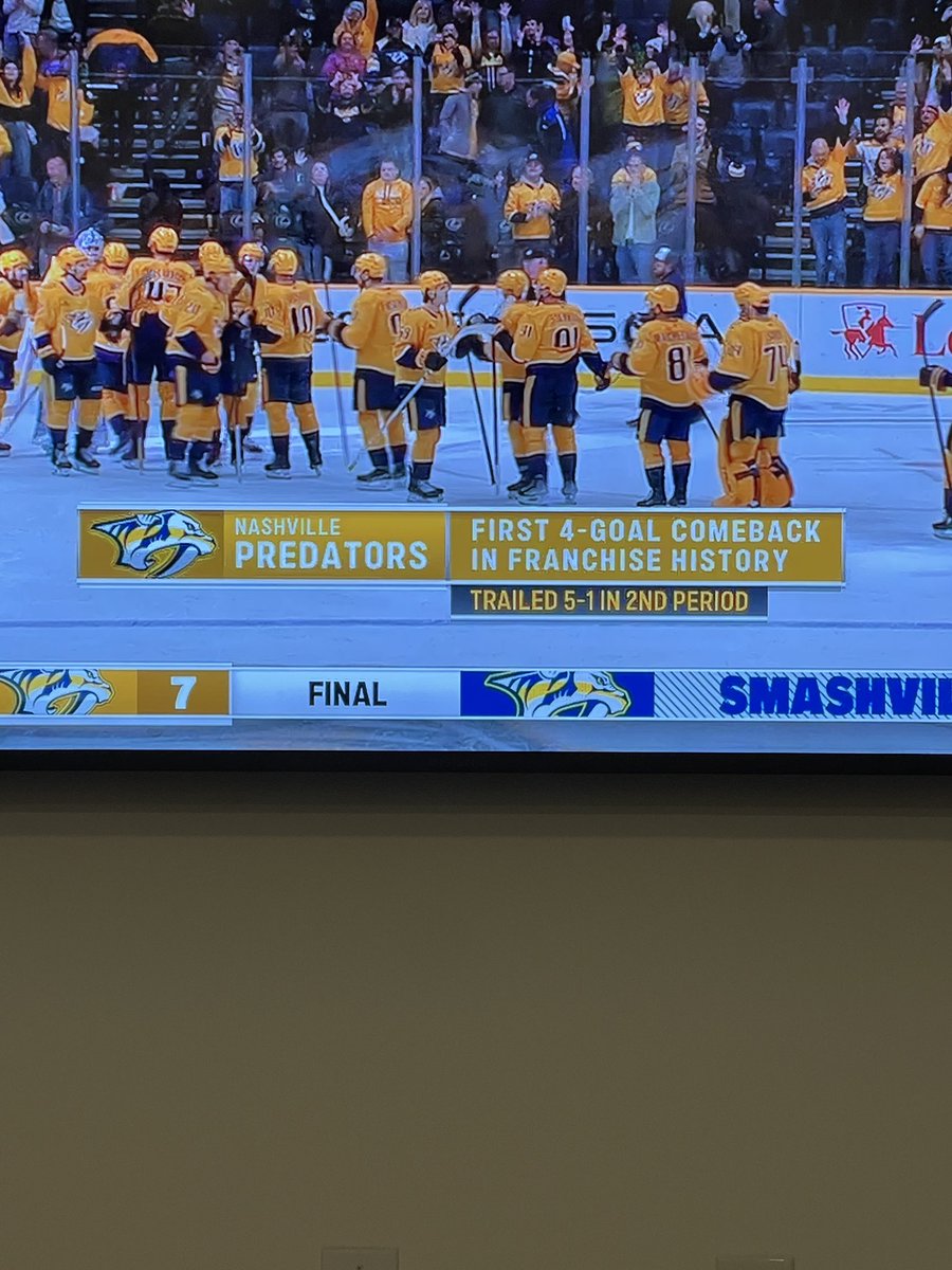 The_Pred_Head's tweet photo. And what hat but the @Predxican98 hat could give us our 4th straight win for the first time this season AND give us our biggest comeback in FRANCHISE HISTORY?? Can we say we are streaking now? 👀 #hatstats3 https://t.co/tebKDaWkyU