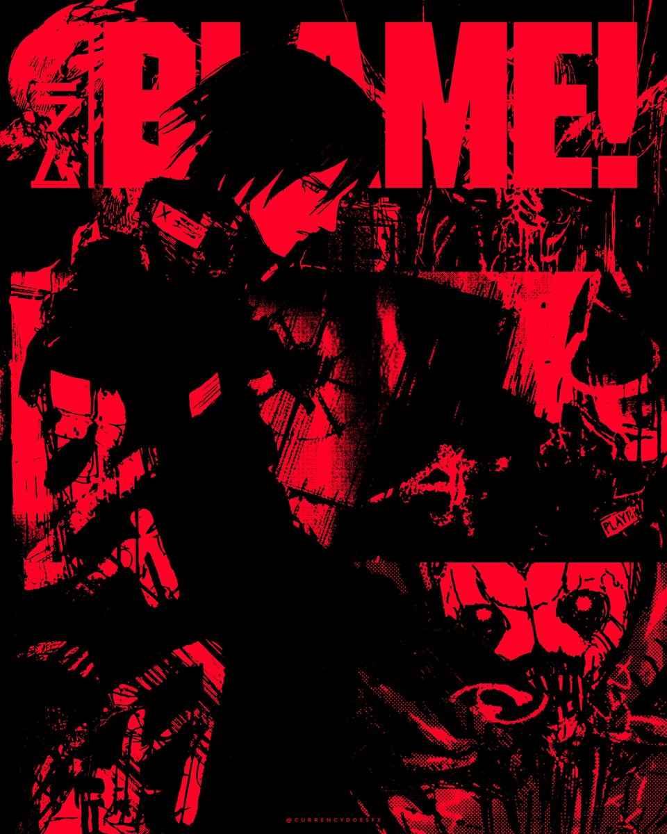 BLAME!
Art Direction by me.

Likes &amp; Reposts are appreciated !
(couple of hours went in to this one)
underrated piece of art btw

#manga #blame #tsutomunihei