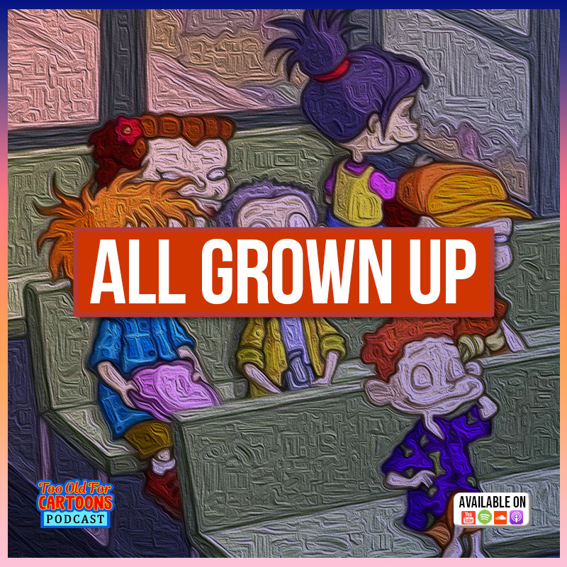 theopnetwork's tweet photo. The new episode of #TooOldForCartoons is now available!
๐ Episode 30 - ALL GROWN UP
๐บ: https://t.co/XRLsUIgJSC
๐ง: https://t.co/NsGOZpni2n
More๐ : https://t.co/bI2Thy8Eg2
.
.
.
#Podcast #LifeAndLove #AdultingTips #NewYearGoals # #GeekTalk #ContentCreators https://t.co/kxB0IhPG7u