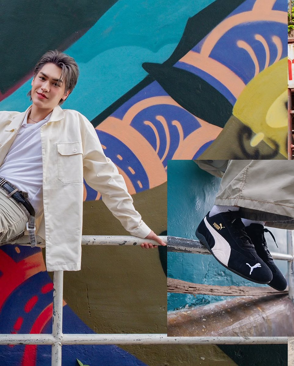 น้องโอโบกับ PUMA เหมือนเกิดมาเพื่อคู่กัน ขอบคุณที่มอบลุคสตรีทบอยมาให้พวกเราได้เชยชมนะคะ เริ่ดมากกก 👟🐆

#DICE_SONRAY #OBOaphinat #RewriteTheClassics #Speedcat #PUMATH