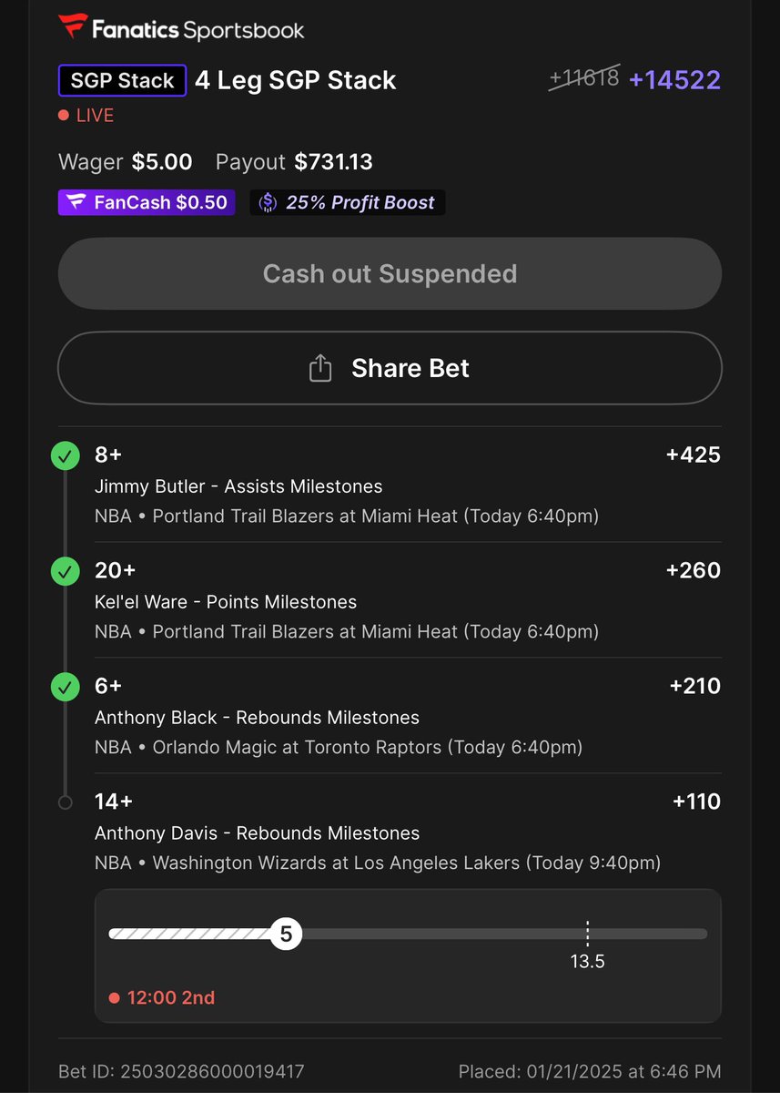 FragCasterJake's tweet photo. Really enjoying this place - check out the link and try it… highly recommend it - crazy value — this one is on pace to go crazy :) 

https://t.co/X8eIvutRtU https://t.co/czX6RcKDOu
